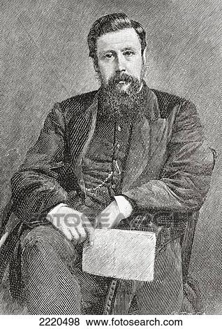Stock Photo - Robert Claudius Billing, 1834 - 1898. Anglican Suffragan Bishop Of Bedford. From The Strand Magazine Published 1894.. Fotosearch