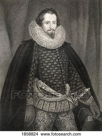 Picture - Robert Devereux 2Nd Earl Of Essex, Viscount Hereford, Lord Ferrers, Lord Bourchier, 1567-1601. English Soldier And Courtier. From The Book ÃƒÂ¢Ã¢â€šÂ¬Ã…â€œLodgeÃƒÂ¢Ã¢â€šÂ¬Ã¢â€žÂ¢S British PortraitsÃƒÂ¢Ã¢â€šÂ¬Ã‚Â Published London 1823.. Fotosearch