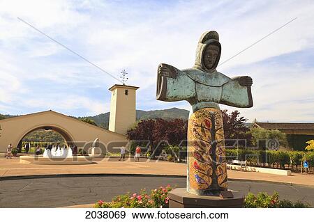 Stock Photo - Robert Mondavi Winery; Oakville California United States Of America. Fotosearch