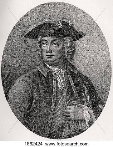 Picture - Robert Walpole 1St Earl Of Orford 1676 ÃƒÆ’Ã‚Â» 1745 Prime Minister Of Great Britain And Statesman After Engraving By Jonathan Richardson From Memoirs Of Eminent Etonians By Sir Edward Creasy Published London 1876. Fotosearch