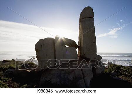 Rock Formation By Rocas De Santo Domingo Beach, Santo Domingo, Chile View Large Photo Image Stock Photography - Rock Formation By Rocas De Santo Domingo Beach, Santo Domingo, Chile. Fotosearch