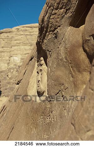 Rock Sculpture At Wadi Rum (The Valley Of The Moon), Jordan, Middle East View Large Photo Image Stock Photograph - Rock Sculpture At Wadi Rum (The Valley Of The Moon), Jordan, Middle East. Fotosearch