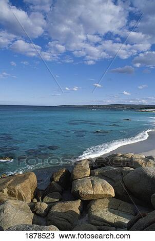 Rocks And Beach View Large Photo Image Stock Image - Rocks And Beach. Fotosearch