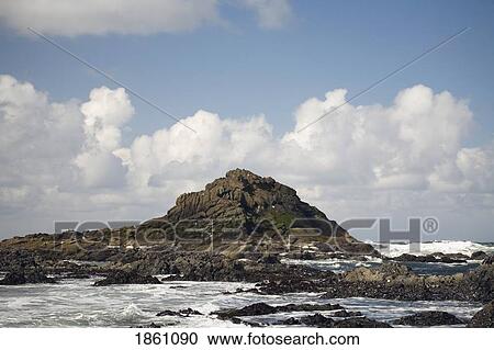 Stock Image - Rocky Shoreline. Fotosearch