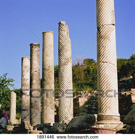 Roman Columns View Large Photo Image Stock Photograph - Roman Columns. Fotosearch