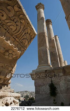 Roman ruins; Jerash, Jordan View Large Photo Image Stock Image - Roman ruins; Jerash, Jordan. Fotosearch