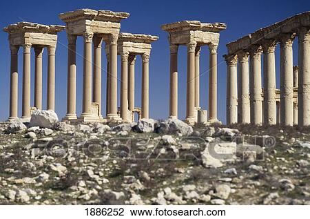 Stock Image - Roman Ruins. Fotosearch