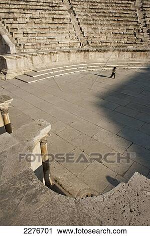 Roman Theatre; Amman, Jordan View Large Photo Image Stock Image - Roman Theatre; Amman, Jordan. Fotosearch