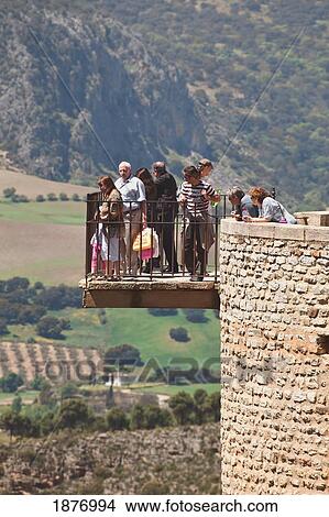 Picture - Ronda, Malaga, Andalusia, Spain; Lookout Over The Mountains Of The Serrania De Ronda. Fotosearch