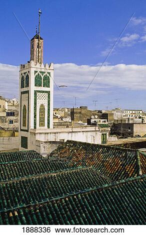 Rooftop And Great Mosque View Large Photo Image Stock Photograph - Rooftop And Great Mosque. Fotosearch