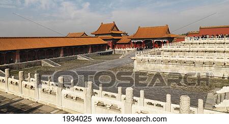 Rooftops At The Forbidden City; Beijing, China View Large Photo Image Stock Photography - Rooftops At The Forbidden City; Beijing, China. Fotosearch