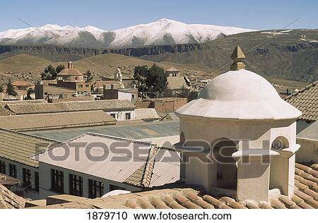 Rooftops Of Potosi View Large Photo Image Stock Image - Rooftops Of Potosi. Fotosearch