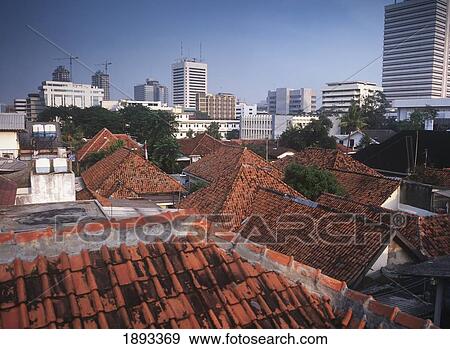 Stock Photo - Rooftops. Fotosearch