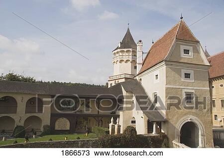Stock Image - Rosenburg Castle, Horn, Austria. Fotosearch