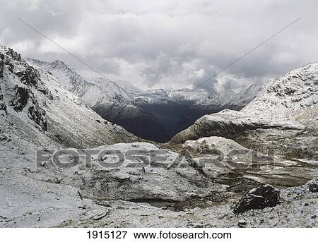 Stock Photo - Routeburn Track. Fotosearch