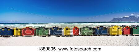 Row Of Beach Houses On Beach View Large Photo Image Stock Photography - Row Of Beach Houses On Beach. Fotosearch