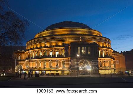 Royal Albert Hall At Dusk, London, England, Uk View Large Photo Image Stock Image - Royal Albert Hall At Dusk, London, England, Uk. Fotosearch