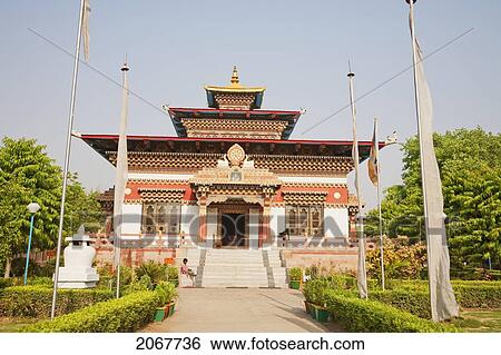 Royal Bhutanese Temple, Bodhgaya, Bihar, India View Large Photo Image Stock Photograph - Royal Bhutanese Temple, Bodhgaya, Bihar, India. Fotosearch