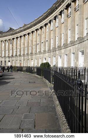 Royal Crescent View Large Photo Image Stock Image - Royal Crescent. Fotosearch
