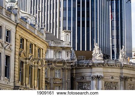 Stock Image - Royal Exchange, London, England, Uk. Fotosearch