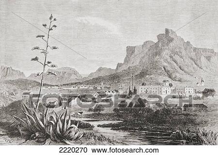 Royal Observatory, Cape Of Good Hope, South Africa In The Mid 19Th Century. From L'univers Illustre Published 1866. View Large Photo Image Stock Image - Royal Observatory, Cape Of Good Hope, South Africa In The Mid 19Th Century. From L'univers Illustre Published 1866.. Fotosearch