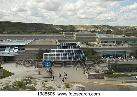 Royal Tyrell Museum In Drumheller, Alberta, Canada View Large Photo Image Stock Photograph - Royal Tyrell Museum In Drumheller, Alberta, Canada. Fotosearch