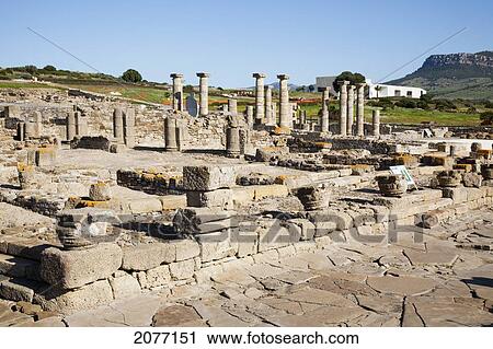 Ruins At The Excavations Of The Old Roman Settlement; Bolonia Andalucia Spain View Large Photo Image Stock Image - Ruins At The Excavations Of The Old Roman Settlement; Bolonia Andalucia Spain. Fotosearch