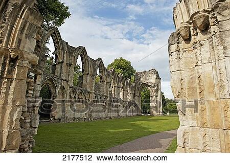 Ruins Of An Historic Building; York England View Large Photo Image Stock Image - Ruins Of An Historic Building; York England. Fotosearch