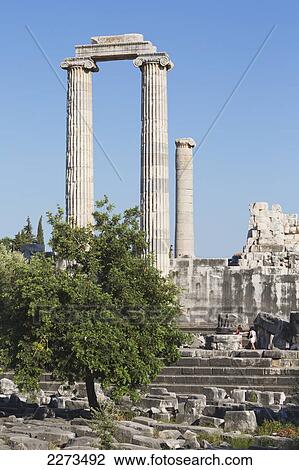 Ruins of ancient didyma at didim temple of apollo; aydin province turkey View Large Photo Image Stock Image - Ruins of ancient didyma at didim temple of apollo; aydin province turkey. Fotosearch