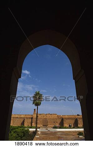 Stock Photo - Ruins Of Badii Palace. Fotosearch
