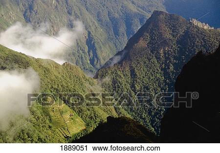 Stock Image - Ruins Of Intipata, Aerial View. Fotosearch