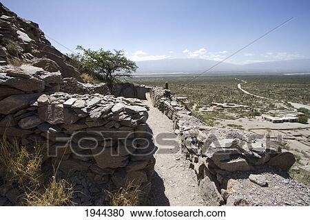 Stock Image - Ruins of Quilmes, Tucuman, Argentina. Fotosearch