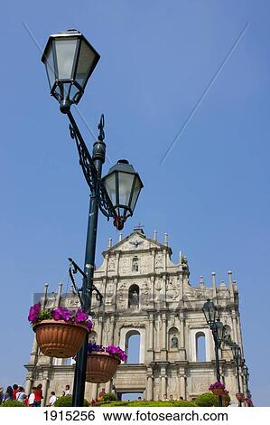 Stock Photograph - Ruins Of St. Paul's Cathedral. Fotosearch