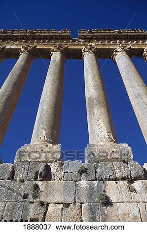 Ruins Of Temple Of Jupiter View Large Photo Image Stock Photo - Ruins Of Temple Of Jupiter. Fotosearch
