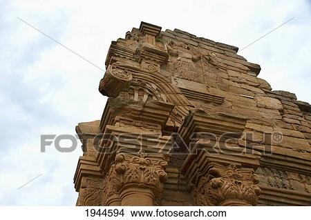 Picture - Ruins of the San Ignacio Mini Guarani Jesuit Mission that were cleared from the jungle, San Ignacio, Misiones, Argentina. Fotosearch