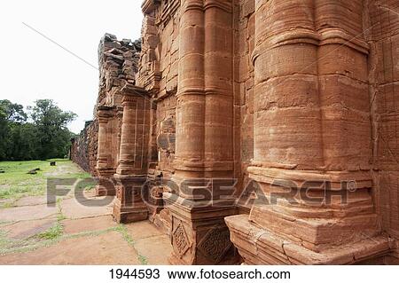 Ruins of the San Ignacio Mini Guarani Jesuit Mission that were cleared from the jungle, San Ignacio, Misiones, Argentina View Large Photo Image Stock Image - Ruins of the San Ignacio Mini Guarani Jesuit Mission that were cleared from the jungle, San Ignacio, Misiones, Argentina. Fotosearch