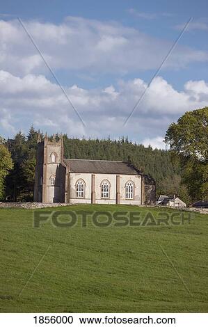 Stock Image - Rural Church, Dumfries And Galloway, Scotland. Fotosearch