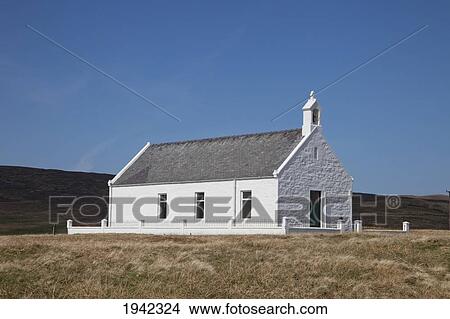 Rural Church; Shetland Scotland View Large Photo Image Picture - Rural Church; Shetland Scotland. Fotosearch
