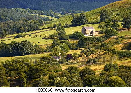 Rural Landscape; Yorkshire, England, Uk View Large Photo Image Stock Photograph - Rural Landscape; Yorkshire, England, Uk. Fotosearch