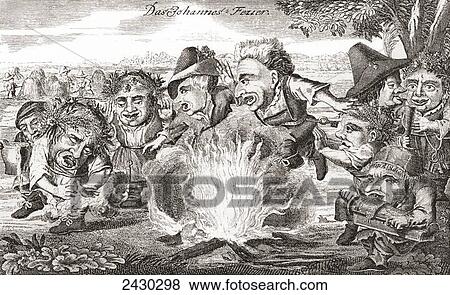 Rural St. John's Feast. From Illustrierte Sittengeschichte vom Mittelalter bis zur Gegenwart by Eduard Fuchs, published 1909. View Large Photo Image Stock Photo - Rural St. John's Feast. From Illustrierte Sittengeschichte vom Mittelalter bis zur Gegenwart by Eduard Fuchs, published 1909.. Fotosearch
