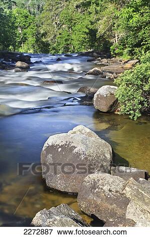 Stock Photo - Rushing river provincial park; ontario canada. Fotosearch