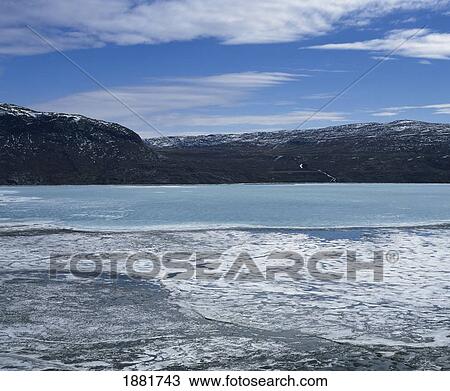 Stock Image - Russell's Glacier. Fotosearch