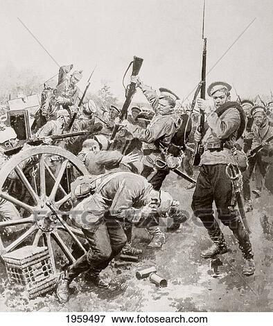 Russian Infantry Attacking The German Lines With A Bayonet Charge Between Korschen And Bartenstein, Eastern Prussia, August 1914 During The First World War. From La Esfera, 1914. View Large Photo Image Stock Photo - Russian Infantry Attacking The German Lines With A Bayonet Charge Between Korschen And Bartenstein, Eastern Prussia, August 1914 During The First World War. From La Esfera, 1914.. Fotosearch