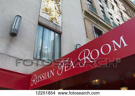 Picture - Russian Tea Room; New York City, New York, United States of America. Fotosearch