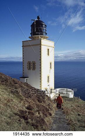 Stock Photography - S. W Lighthouse. Fotosearch