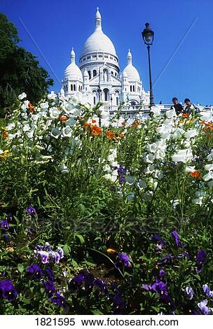 Stock Photography - Sacre Coeur, Paris, France; Roman Catholic Basilica Built In The 19Th Century. Fotosearch