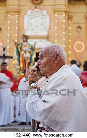 Stock Image - Sacred Heart Of Jesus Festival. Fotosearch
