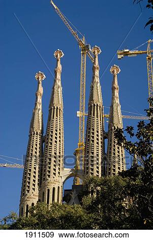 Stock Photo - Sagrada Familia, Barcelona, Spain. Fotosearch