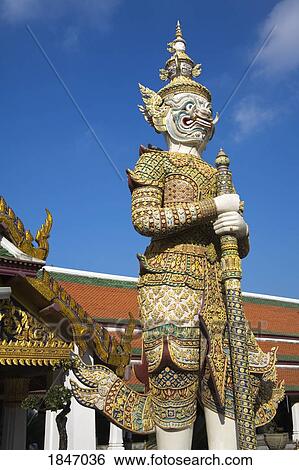 Sahassadeja Statue At Royal Grand Palace In Rattanakosin District; Bangkok, Thailand View Large Photo Image Stock Photograph - Sahassadeja Statue At Royal Grand Palace In Rattanakosin District; Bangkok, Thailand. Fotosearch