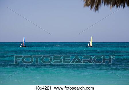 Sailboats On The Caribbean, Varadero, Matanzas, Cuba View Large Photo Image Stock Image - Sailboats On The Caribbean, Varadero, Matanzas, Cuba. Fotosearch